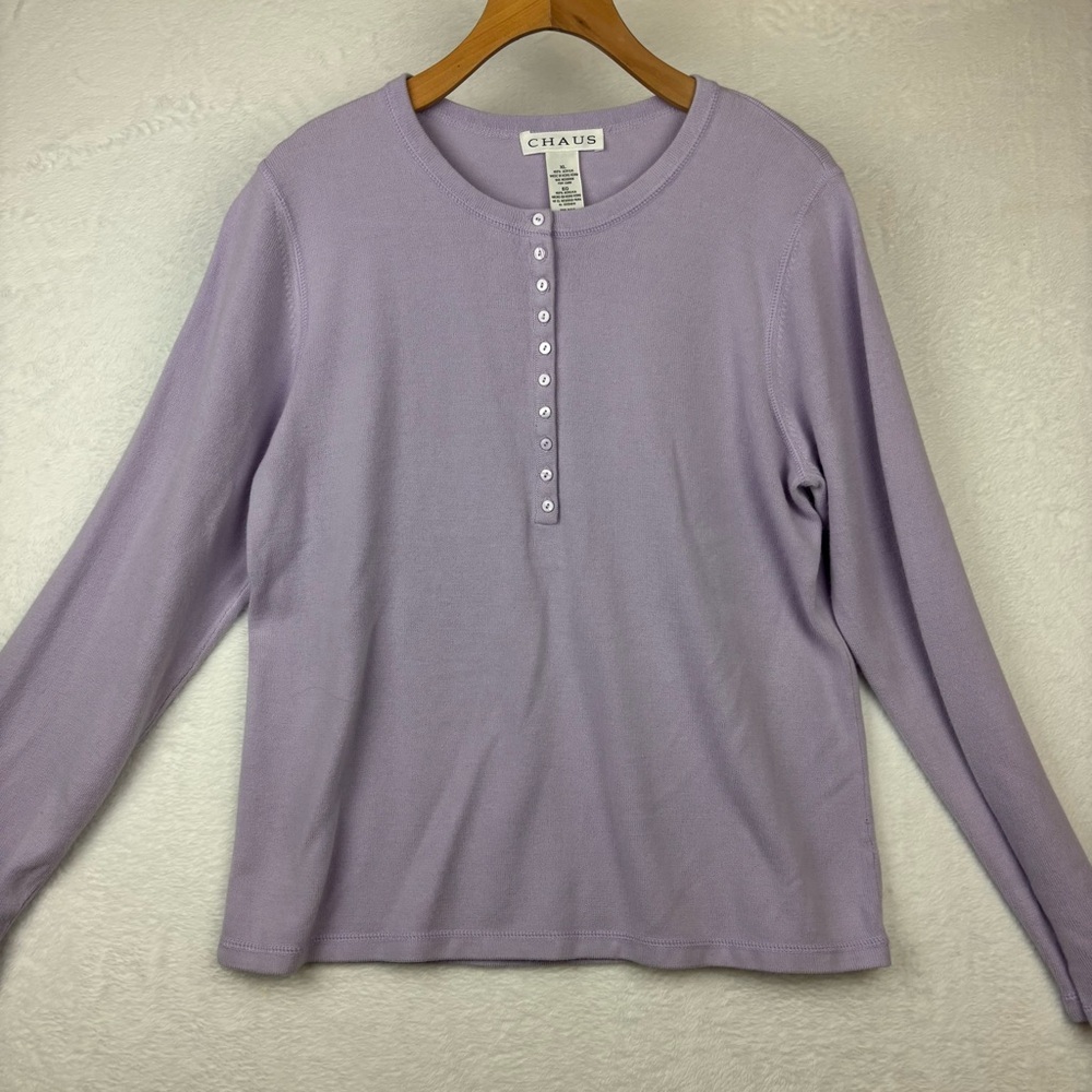 Chaus Women's Lavender Top